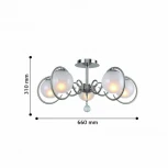 Потолочная люстра F-Promo Fabbio 2349-5U (220V, шарики)