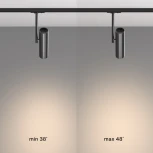 Трековый светильник Elti Unity GU10 50Вт (однофазный) Maytoni Technical TR005-1-GU10-B (220V, круглые)