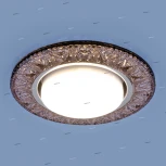 Встраиваемый точечный светильник Elektrostandard 3022 GX53 GC тонированный