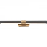 Настенный светильник Crystal Lux PRADA AP10W BLACK (LED, 220V, круглые)