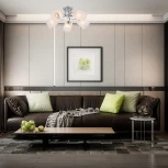 Потолочная люстра на штанге Escada Spirea 1105/5PL (220V)