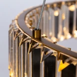 Подвесная люстра Divinare Renata 1135/17 SP-36 (LED, 220V, хрусталь, на тросе, кольцо)