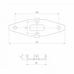 Ландшафтный светильник наземный LGD-MUSE-BOLL-H650-12W Warm3000 (DG, 296 deg, 230V) (Arlight, IP65 Металл) 037524