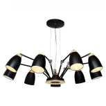 Подвесная люстра паук Loft It Watchman LOFT4402/9BL