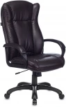 Кресло руководителя Бюрократ CH-879N темно-коричневый NE-15 эко.кожа крестовина пластик