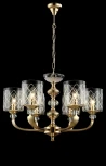 Подвесная люстра Crystal Lux Gracia SP6 GOLD