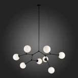 Потолочная люстра на штанге ST Luce Chieti SL1506.403.08 (220V, шарики)