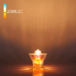 Лампочка галогенная полусфера прозрачная G5.3 35W 220V 350 lm Elektrostandard MR11 220V35W (BХ107)