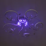 Потолочная люстра Eurosvet Curl 90129/5 хром