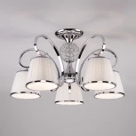 Потолочная люстра Eurosvet Tessa 60088/5 хром (220V)