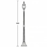 Наземный фонарь Oasis Light 83408S Gb (220V, IP44)