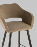 Стул барный Stool Group Саймон велюр капучино УТ000025188