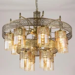 Подвесная люстра Citilux Эмир CL467193 (220V, на цепи, круглые)