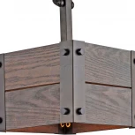 Подвесной светильник L'Arte Luce Teano L18701.79 (220V, на цепи, куб)