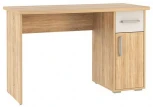 Компьютерный стол Woodville Лайт-1 120 см дуб сонома / белый 282650