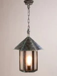 Уличный светильник подвесной Русские фонари Milan 110-01/bgg-07 (220V, ковка, на цепи)