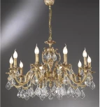 Подвесная люстра Nervilamp 940 940/10 (220V, на цепи, подсвечник, свеча)