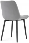 Стул Notta на металлокаркасе Баодин Б/К светло-серый / черный 517120