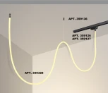 Гибкий неон Novotech Ramo 359328 KONST черный IP20 LED 3000K 25W 220V 2420Лм