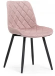 Стул Notta на металлокаркасе Баодин Б/К розовый / черный 517118