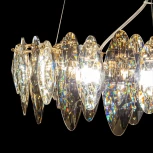 Подвесная люстра L'Arte Luce Stecciato L92415.92 (220V, хрусталь, на тросе, кольцо)