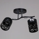 Потолочная люстра на штанге Reluce 08267-0.3-02 BK+CR (220V)