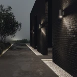 Настенный светильник уличный Maytoni Bowery O574WL-02GR (220V, IP54)