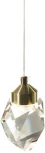 Подвесной светильник Loft It Rock 10111 Gold (LED, 220V, хрусталь, на проводе)