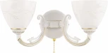 Бра с выключателем Arte Milano AM343659 343659/2W WT+G (220V)