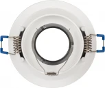 Встраиваемый точечный светильник ЭРА KL103 WH/CH (12V, круглые)