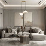 Подвесной светильник Eurosvet Emisfero 50083/2 LED золото (220V, на проводе)