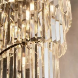 Подвесная люстра Divinare Charlotte 3011/01 SP-11 (220V, хрусталь, на цепи)