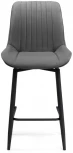 Полубарный стул Notta Седа К крутящийся темно-серый / черный 520601