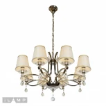 Подвесная люстра iLamp Cento P7505-8 nic (220V, на цепи)