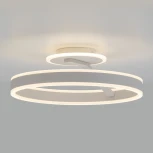 Потолочная люстра на штанге Citilux Дуэт CL719740 (регулировка яркости, LED, 220V, пульт управления, кольцо)