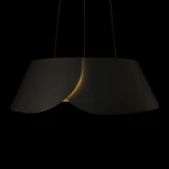 Подвесной светильник светодиодный Loft It Lane 10370P Black (220V, на тросе)