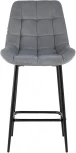 Стул полубарный Stool Group Флекс велюр серый УТ000034997