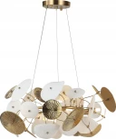 Светильник подвесной ST Luce SL1518.303.06 Латунь/Белый G9 6*5W 4000K (220V, на тросе)