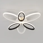 Потолочная люстра Eurosvet Blade 90137/6 белый/чёрный