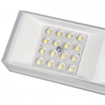 Светильник линейный линейный светодиодный накладной соединяемый, 6500K Uniel ULO-EL120B-100W/6500K/K SILVER LINKABLE