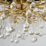 Потолочная люстра на штанге Loft It Coral 10351/600C AB (220V, ветки)