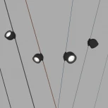 Трековый светильник 48V Denkirs Belty Spot DK5540-BK (LED)