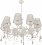 Подвесная люстра Arte Milano AM347620 347620/10 WT+SL (220V, подвески, на цепи)