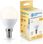 Лампа светодиодная Шар P45 11W 2700K Ambrella Bulbing 451113