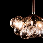 Подвесная люстра Loft IT Bunch 10048/6 Brown (220V, на проводе, шарики)