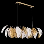 Подвесной светильник Crystal Lux RAMONA SP10 (220V, на тросе, листья)