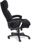 Кресло DUKE флок/ткань, черный/черный , 35/TW-11 Tetchair 14040