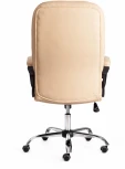 Кресло СН9944 (22) хром кож/зам, бежевый, 36-34 Tetchair 19494