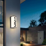 Настенный уличный светильник Arte Lamp A6419AL-1BK (LED, 220V, IP65)