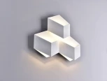 Настенный светильник DesignLed PALMIRA GW-1101-3-9-WH-WW (220V, куб)